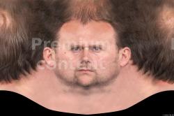 Male head texture