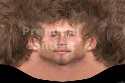 Male head texture