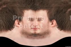 Male head texture