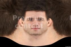 Male head texture