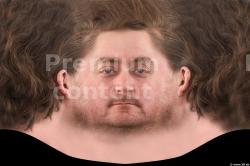 Male head texture