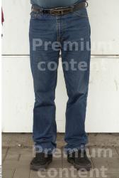 Leg Man White Casual Jeans Average