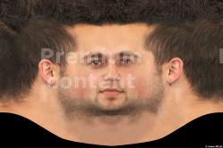 Male head texture