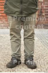 Leg Man White Casual Trousers Average