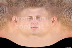 Male head texture