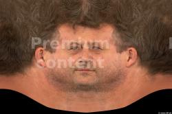 Male head texture