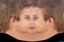 Male head texture