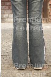 Calf Woman Another Casual Jeans Average