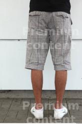 Leg Man White Casual Shorts Slim