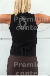 Upper Body Woman White Casual Vest Average