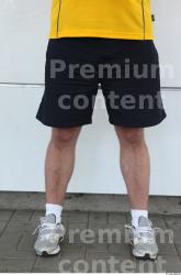 Leg Man Casual Shorts Average Overweight Street photo references