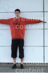 Whole Body Man T poses White Sports Athletic