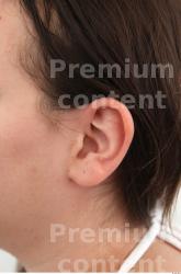 Ear Woman Casual Overweight Street photo references