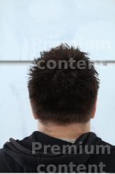 Head Hair Man Casual Chubby Overweight Street photo references