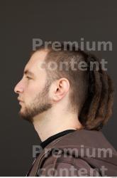 Head Man White Hairy Casual Average