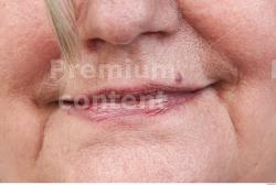 Mouth Woman White Overweight
