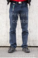 Leg Man White Casual Jeans Average