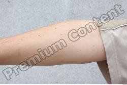 Forearm Man White Nude Overweight