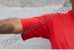 Arm Man Another Tattoo Sports T shirt Overweight