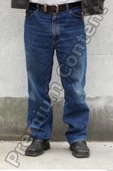 Leg Man White Casual Jeans Average