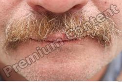 Mouth Man White Chubby Bearded