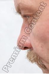 Nose Man White Chubby Bearded