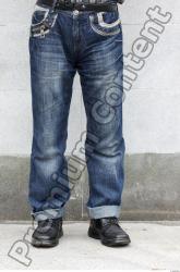 Leg Man White Casual Jeans Average