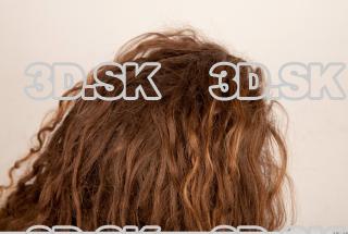 Hair texture of Aurelie 0014