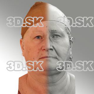 3D head scan of neutral emotion - Lada
