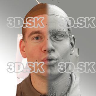 3D head scan of O phoneme - Petr