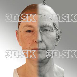 3D head scan of neutral emotion - Eva