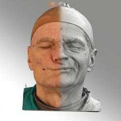 3D head scan of emotions and phonemes - Zdenek