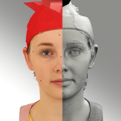 Head Woman 3D Scans