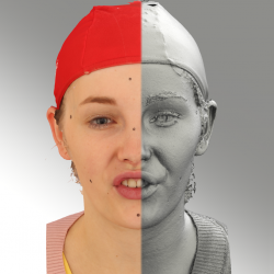 Head Woman 3D Scans