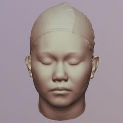 Zdena 3D head scan # 141