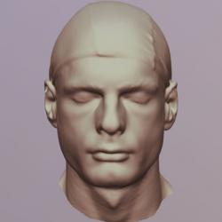 Michal 3D head scan # 153
