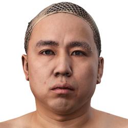 Tahara Shigematsu Raw Head Scan