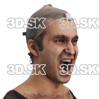 Zufar Syed Raw Morph Scan - Jaw Scream Nose Wrinkler