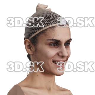 Aasima Shaban Raw Morph Scan -  Smile Open