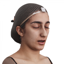 Head Woman 3D Phonemes And Emotions Arab