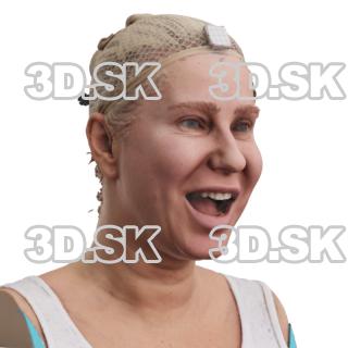 Macy Norman Raw Morph Scan -  Smile Open Jaw…