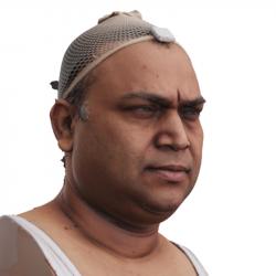 Head Man Chubby 3D Phonemes And Emotions Indian