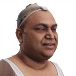 Head Man Chubby 3D Phonemes And Emotions Indian