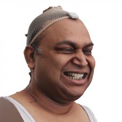 Head Man Chubby 3D Phonemes And Emotions Indian