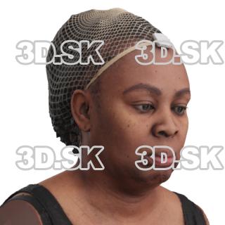 Vertasha Dorsey Raw Morph Scan -  Lower Lid Protude