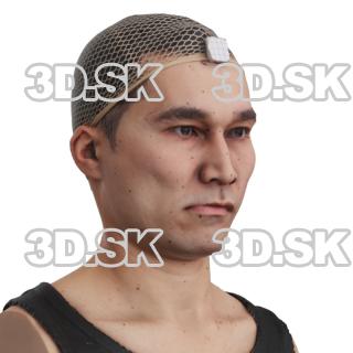 Hatsu Tanzan Raw Morph Scan - Jaw Side Ways Right