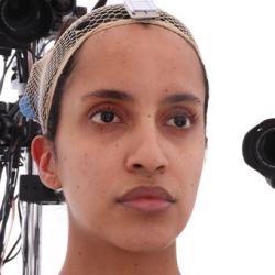 Retopologized 3D Head scan of Paulina Nores Source Images